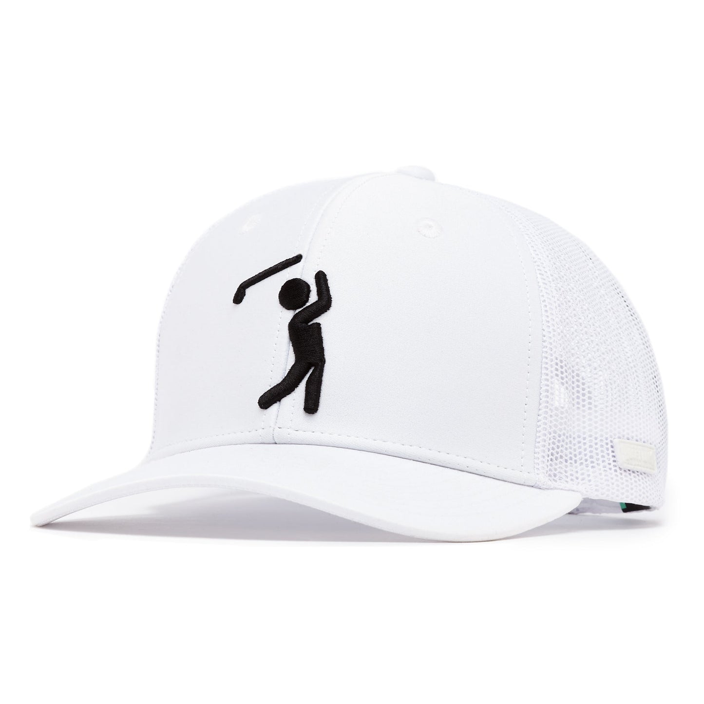 Bogeyman White/White - Mesh Trucker Hat - Snapback