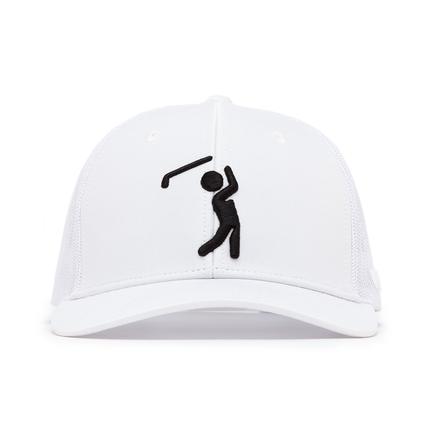Bogeyman White/White - Mesh Trucker Hat - Snapback