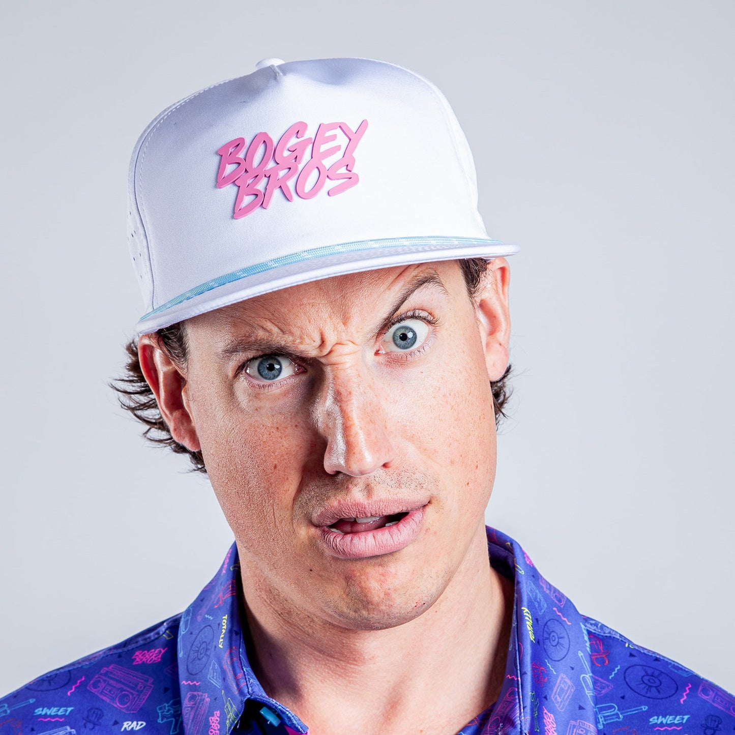 Da 90's - Unstructured Flat Bill Hat - Snapback