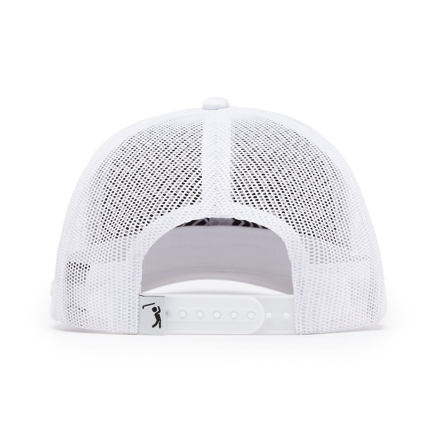 Bogeyman White/White - Mesh Trucker Hat - Snapback