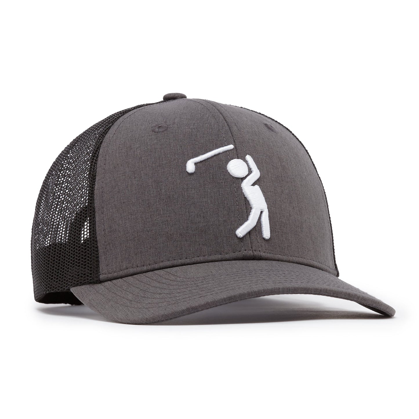 Bogeyman Heather/Black - Mesh Trucker Hat - Snapback