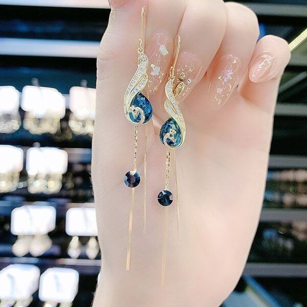 🔥Beautiful peacock earrings