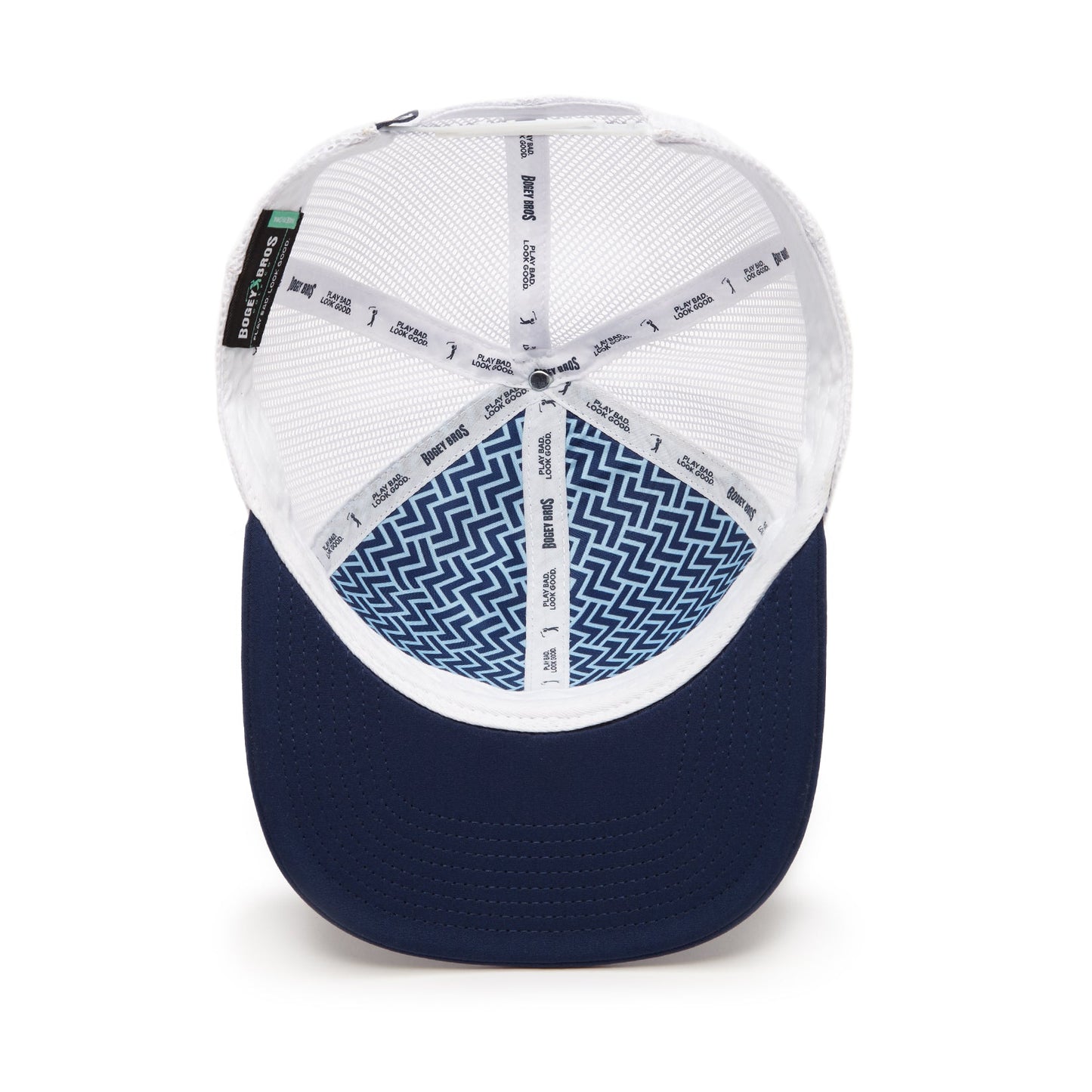 Bogeyman Navy/White - Mesh Trucker Hat - Snapback