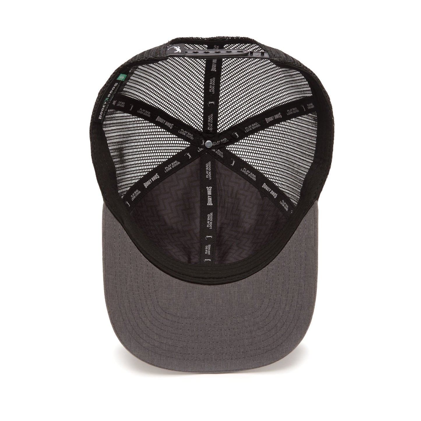 Bogeyman Heather/Black - Mesh Trucker Hat - Snapback