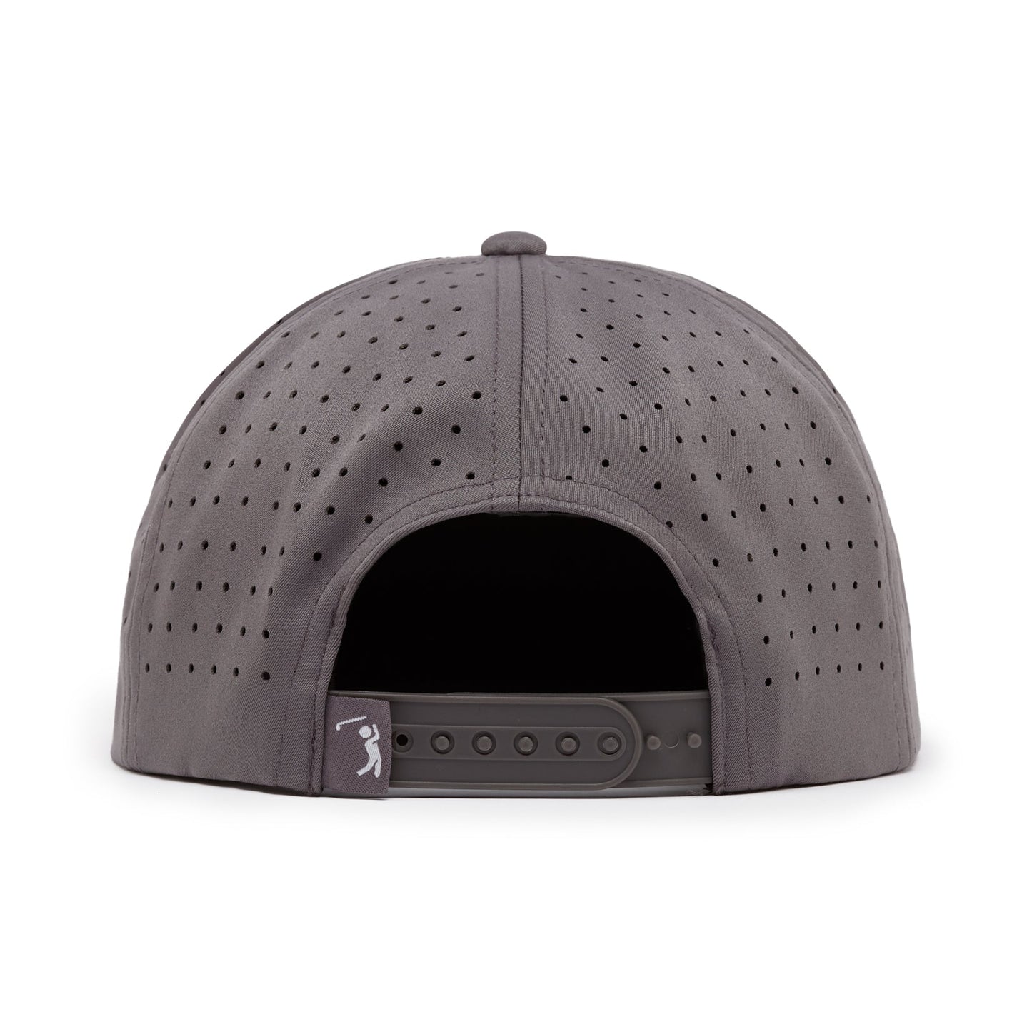 Bogeyman Stamp Charcoal - Unstructured Flat Bill Hat - Snapback