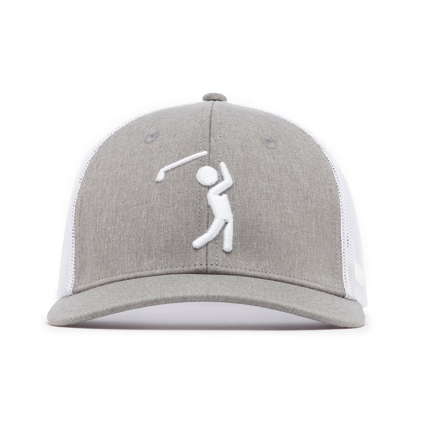 Bogeyman Heather/White - Mesh Trucker Hat - Snapback