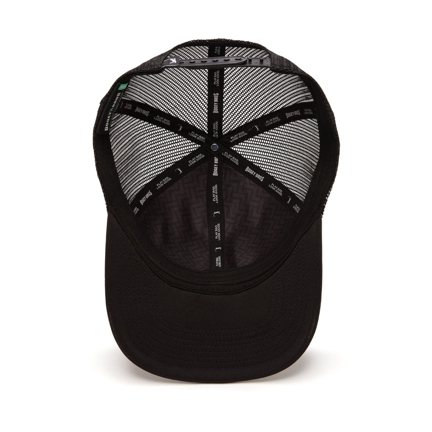 Bogeyman Black/Black - Mesh Trucker Hat - Snapback