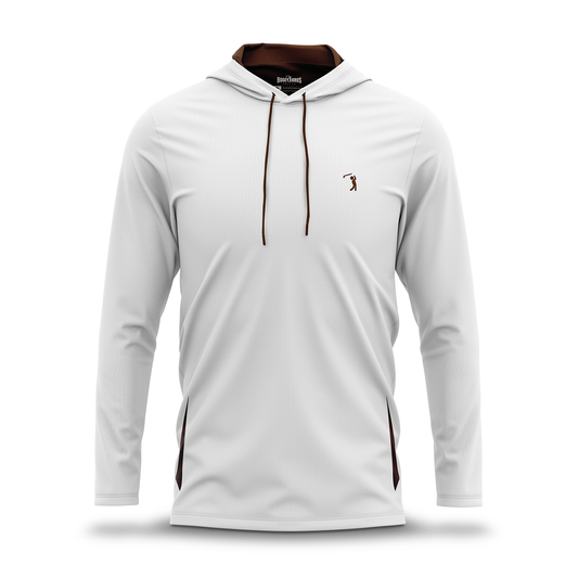 Cream/Brown - Hoodie
